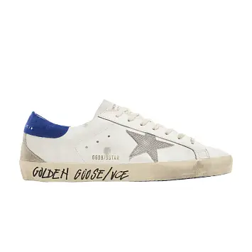 Golden Goose Superstar Snakeskin - White Blue - 1