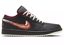 Фото № 1 с приближением к товару «‎Jordan 1 Low SE Just Skate Black»