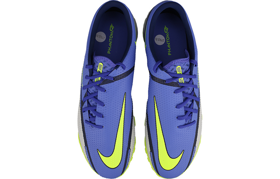 Фото № 4 с приближением к товару «‎Nike Phantom GT2 Pro TF Low-Top Soccer Shoes Blue»