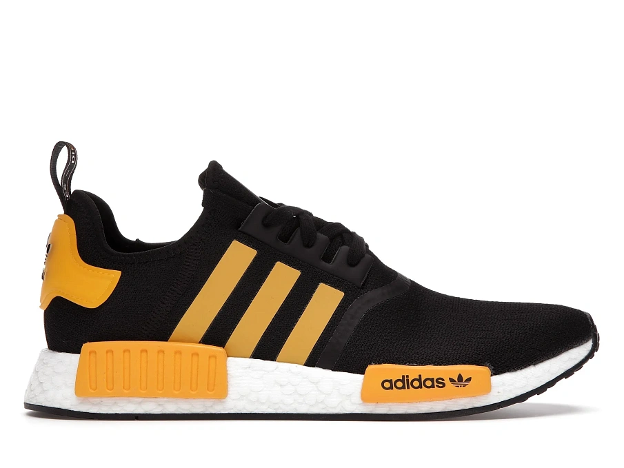 Фото № 1 с приближением к товару «‎adidas NMD R1 Core Black Active Gold»