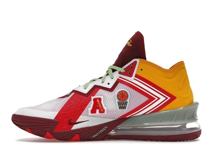 Фото № 3 с приближением к товару «‎Nike LeBron 18 Low Mimi Plange Higher Learning»