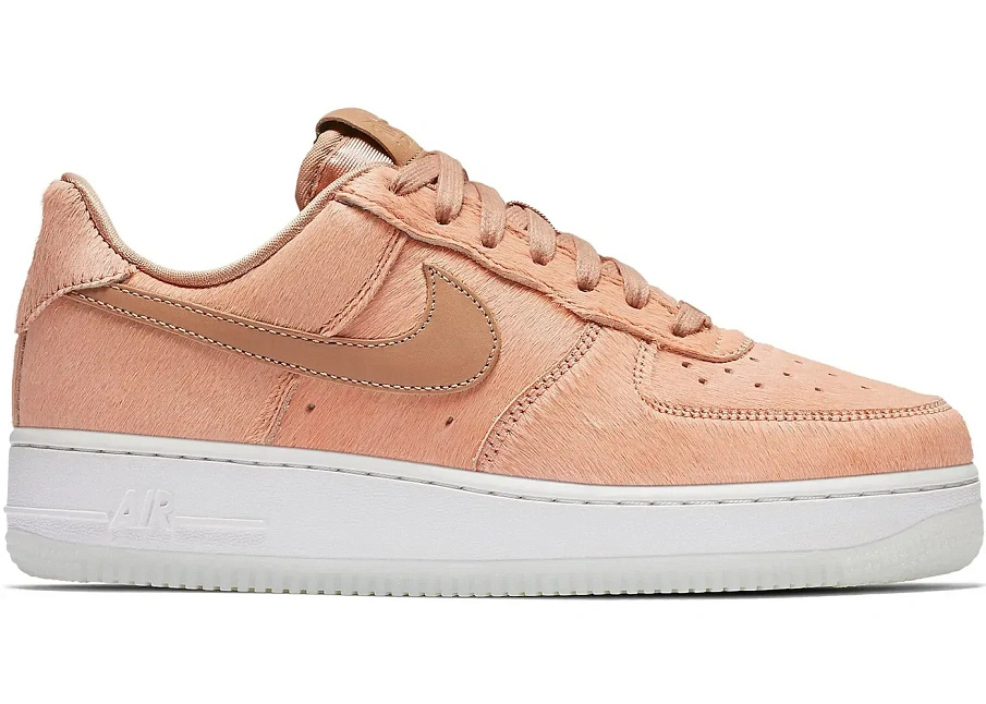 Фото № 1 с приближением к товару «‎Nike Air Force 1 Low Pony Hair Arctic Orange »