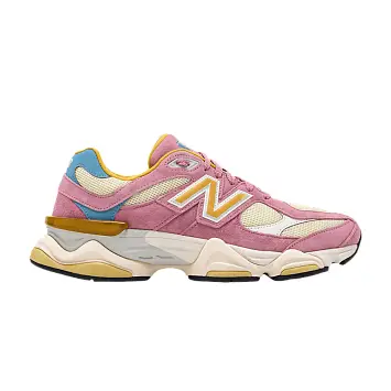 New Balance 9060 Pink Suede - 1