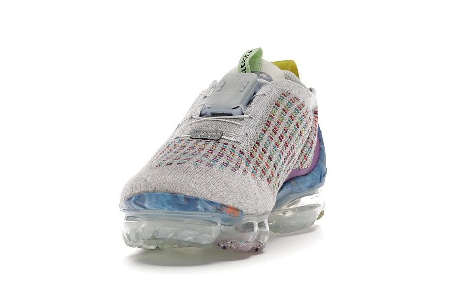 Фото № 3 с приближением к товару «‎Nike Air VaporMax 2020 Flyknit Pure Platinum Multi-Color »