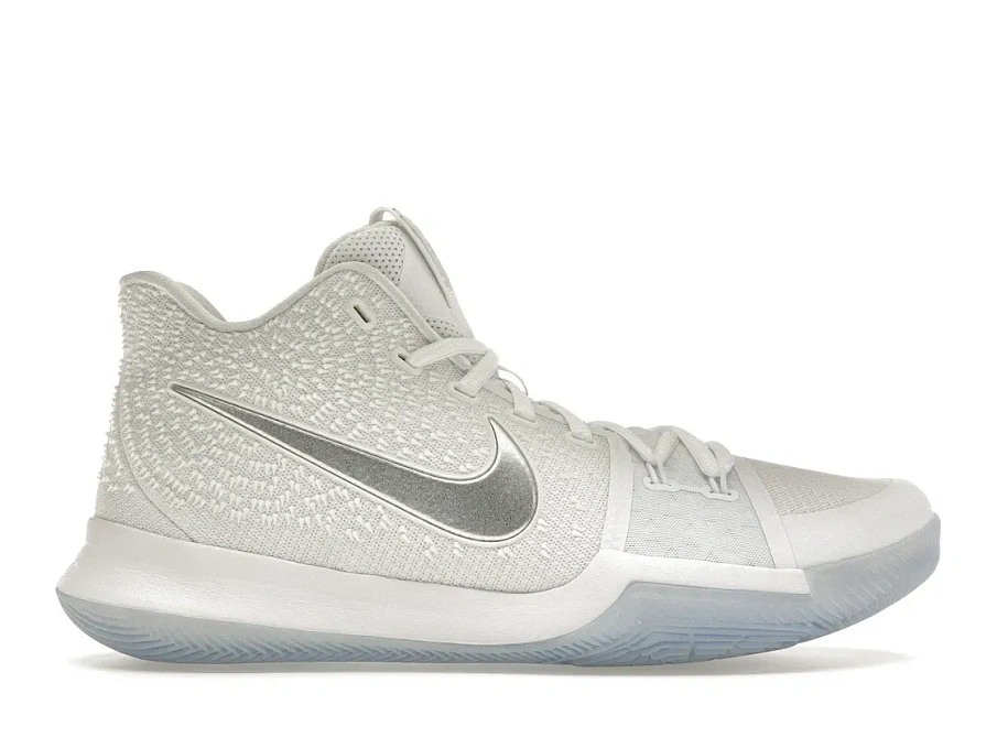 Фото № 1 с приближением к товару «‎Nike Kyrie 3 White Chrome»