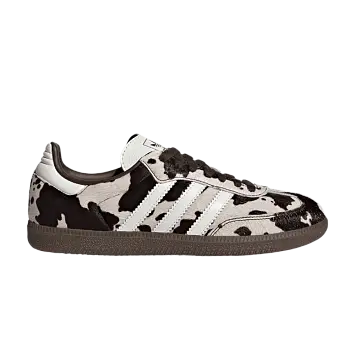 adidas Women's Samba OG Cow Print White Black