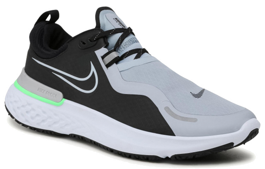Фото № 2 с приближением к товару «‎Nike React Miler Shield GreyBlackGreen»