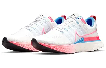 Nike React Infinity Run Fk 2 Running Shoes WhitePinkBlue - 3
