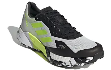 adidas Terrex Agravic Ultra WhiteBlackYellow (FY7629) - 4