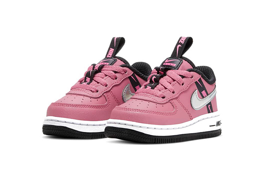 Фото № 3 с приближением к товару «‎(TD) Nike Force 1 LV8 KSA PinkWhiteSilver»