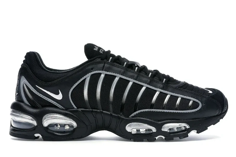 Фото № 1 с приближением к товару «‎Nike Air Max Tailwind 4 Black Metallic Silver»