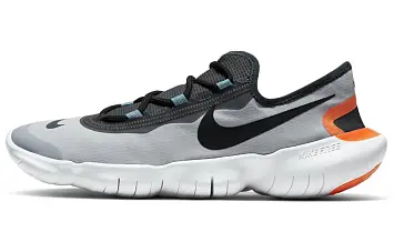 Nike Free Rn 5.0 Running Shoes BlackOrangeBlue - 1