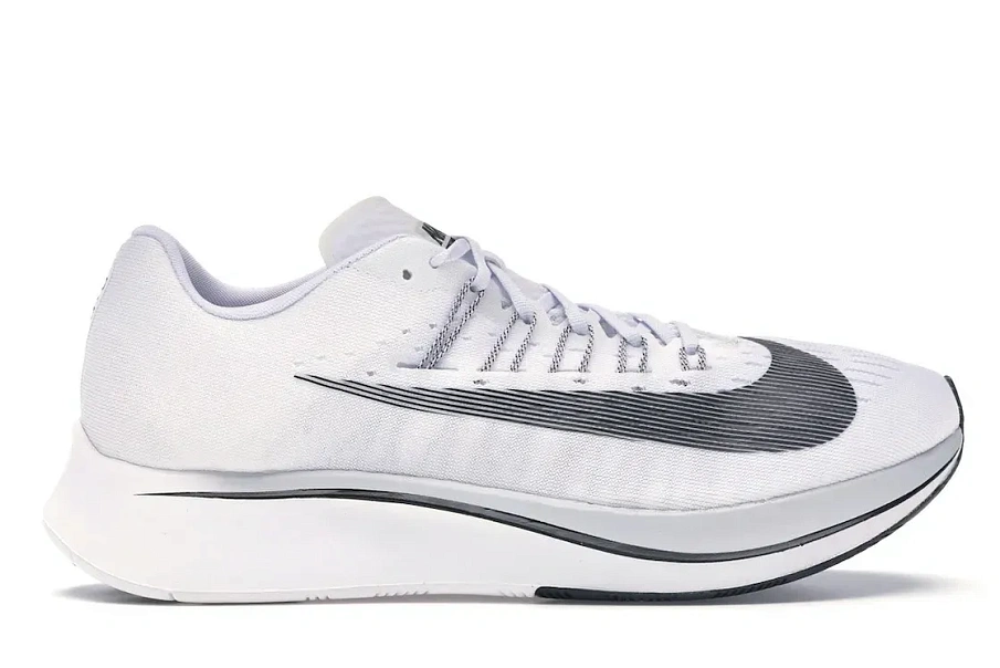 Фото № 1 с приближением к товару «‎Nike Zoom Fly White Pure Platinum Black»