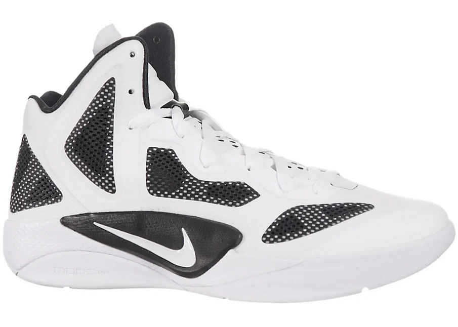 Фото № 1 с приближением к товару «‎Nike Zoom Hyperfuse 2011 TB White Black»