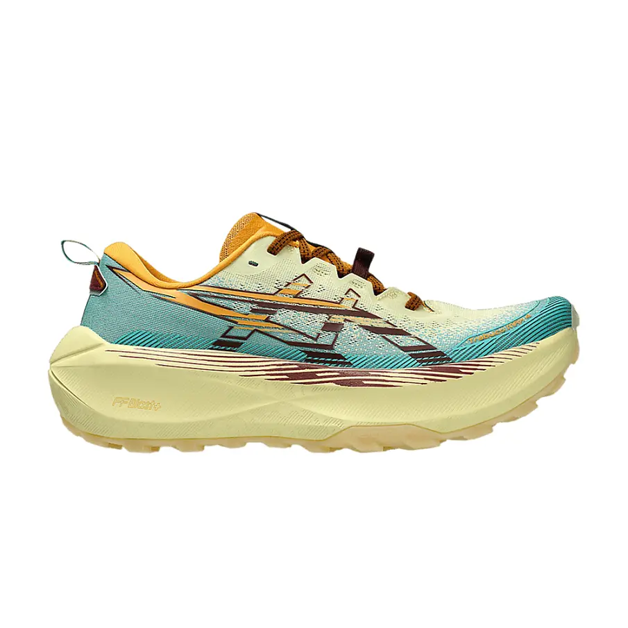 Фото № 1 с приближением к товару «‎ASICS Trabuco Max 4 Wheat Yellow Dark Red Planet (1011B976-750)»