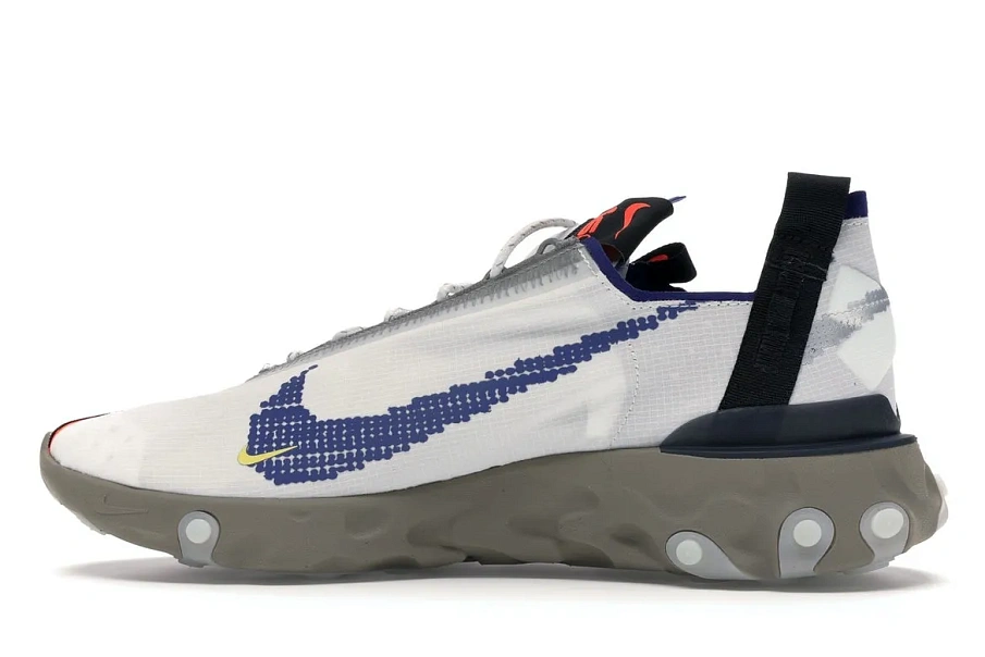 Фото № 6 с приближением к товару «‎Nike ISPA React Low Summit White»