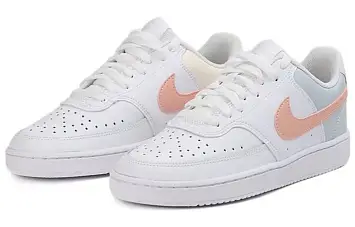 Nike Court Vision Low Skate Shoes White - 4