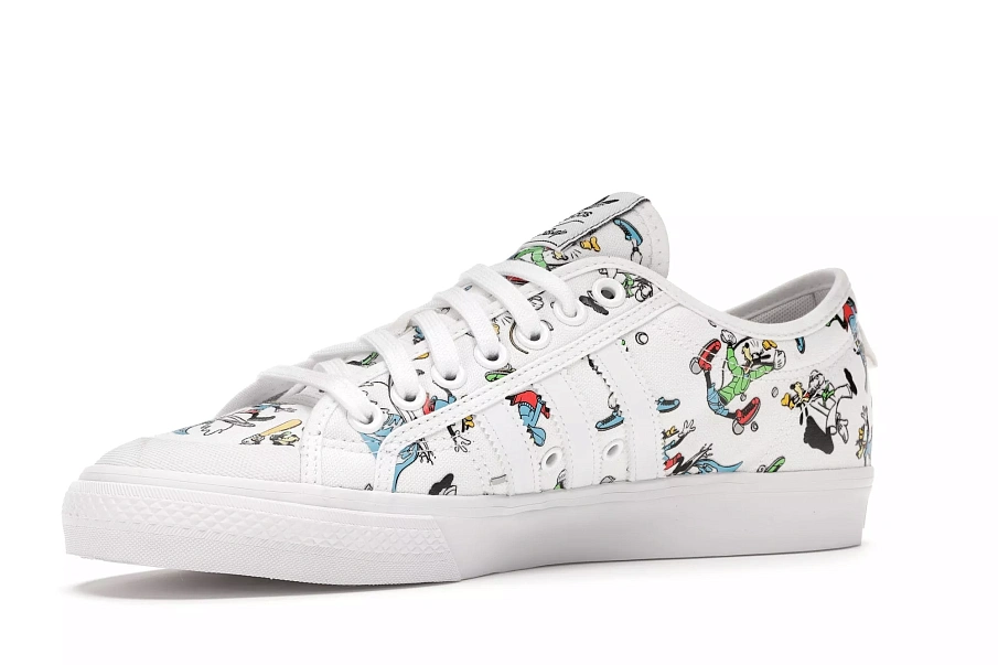 Фото № 4 с приближением к товару «‎adidas Nizza Disney Sport Goofy White»