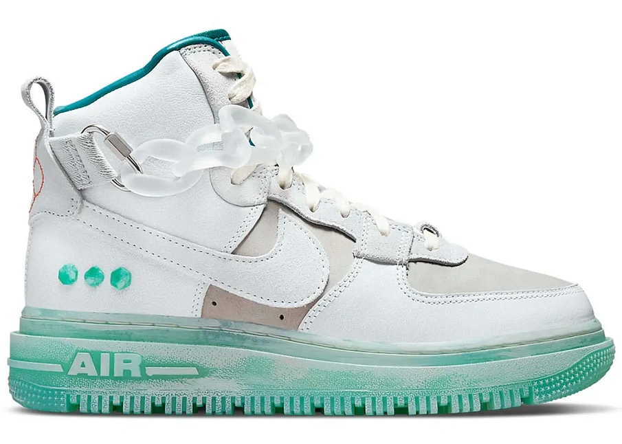 Фото № 1 с приближением к товару «‎Nike Air Force 1 High Utility 2.0 Shapeless, Formless, Limitless Jade »