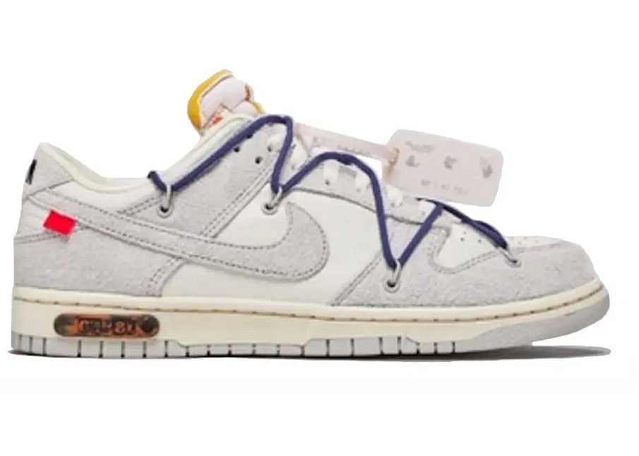 Фото № 1 с приближением к товару «‎Nike Dunk Low Off-White Lot 18»