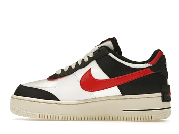 Nike Air Force 1 Low Shadow Summit White University Red Black (DR7883-102) - 5