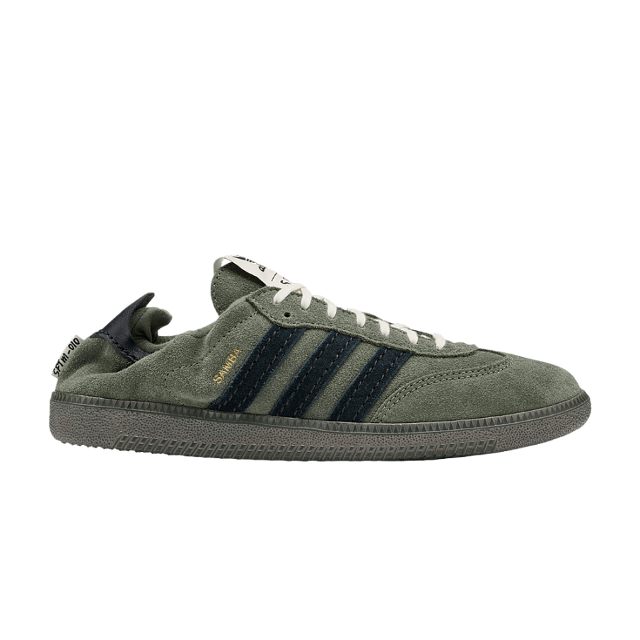 Фото № 1 с приближением к товару «‎Song For The Mute x adidas Samba OG Base Green Core Black»