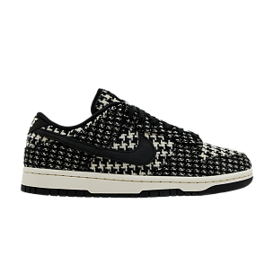 Harris Tweed x Nike Women's Dunk Low Black Phantom