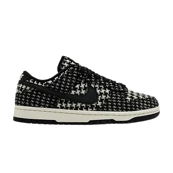 Harris Tweed x Nike Women's Dunk Low Black Phantom
