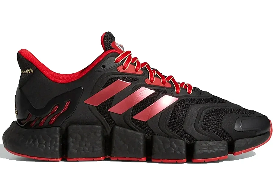 Фото № 1 с приближением к товару «‎adidas Climacool Vento Black Scarlet Gold»