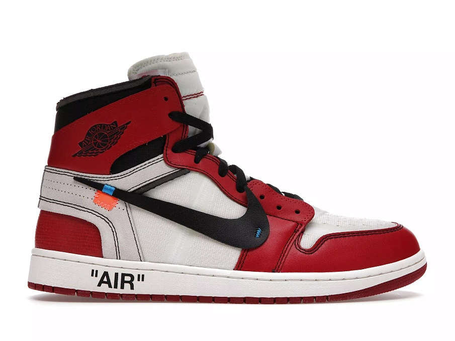 Фото № 1 с приближением к товару «‎Jordan 1 Retro High Off-White Chicago»