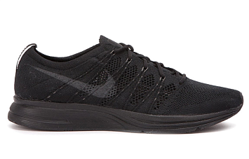 Nike Flyknit Trainer Running Shoes Black - 2