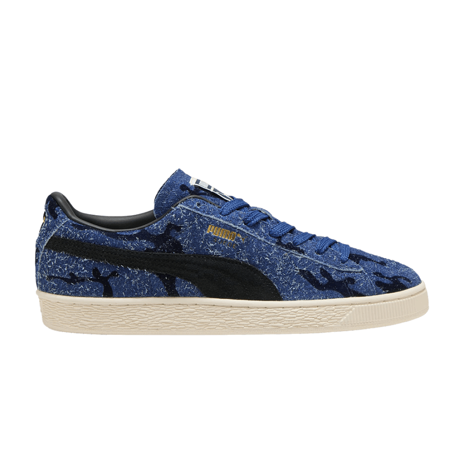 Фото № 1 с приближением к товару «‎Puma Suede Flock Blue Jewel Club Navy (406919-01)»