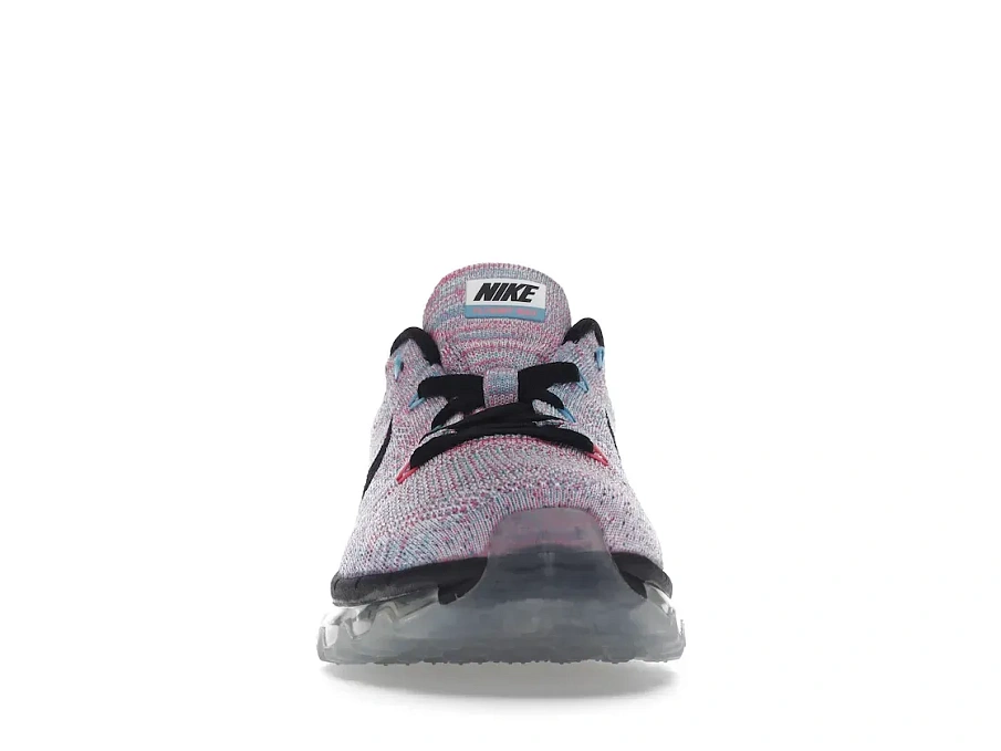 Фото № 2 с приближением к товару «‎Nike Flyknit Max Chlorine Blue Pink Blast »