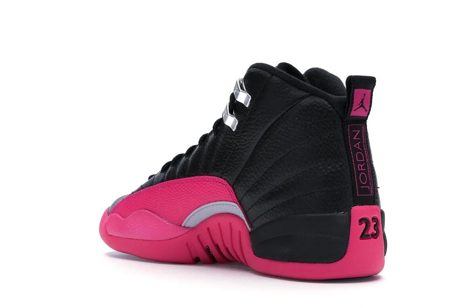 Фото № 6 с приближением к товару «‎Jordan 12 Retro Black Deadly Pink »