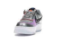 Фото № 4 с приближением к товару «‎Nike Air Force 1 Low Shadow Metallic Silver »