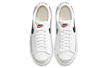 Nike Blazer Low '77 (GS) Skate shoes BlackWhiteGrey - 4