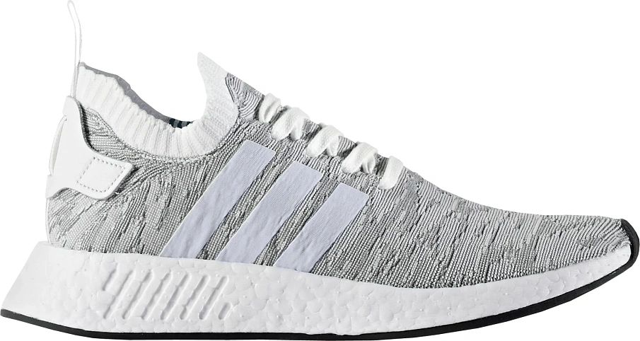 Фото № 1 с приближением к товару «‎adidas NMD R2 Primeknit White Black»