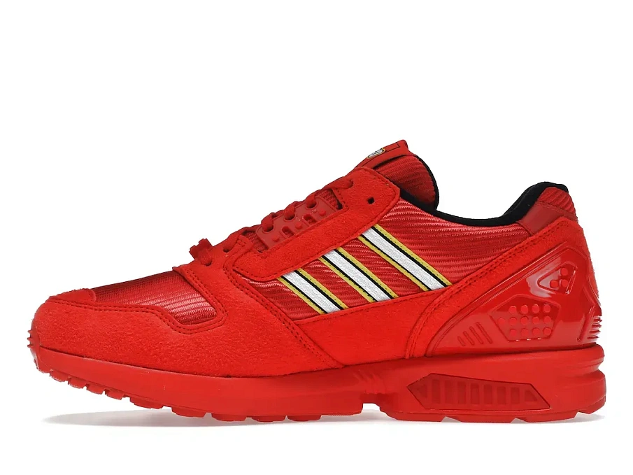 Фото № 3 с приближением к товару «‎adidas ZX 8000 LEGO Color Pack Red»