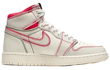 Jordan 1 Retro High Phantom Gym Red (GS) - 2