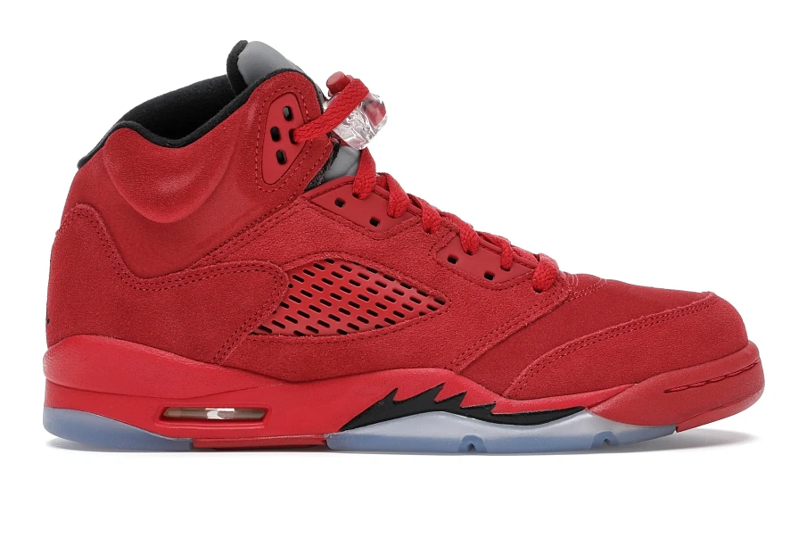 Фото № 1 с приближением к товару «‎Jordan 5 Retro Red Suede »