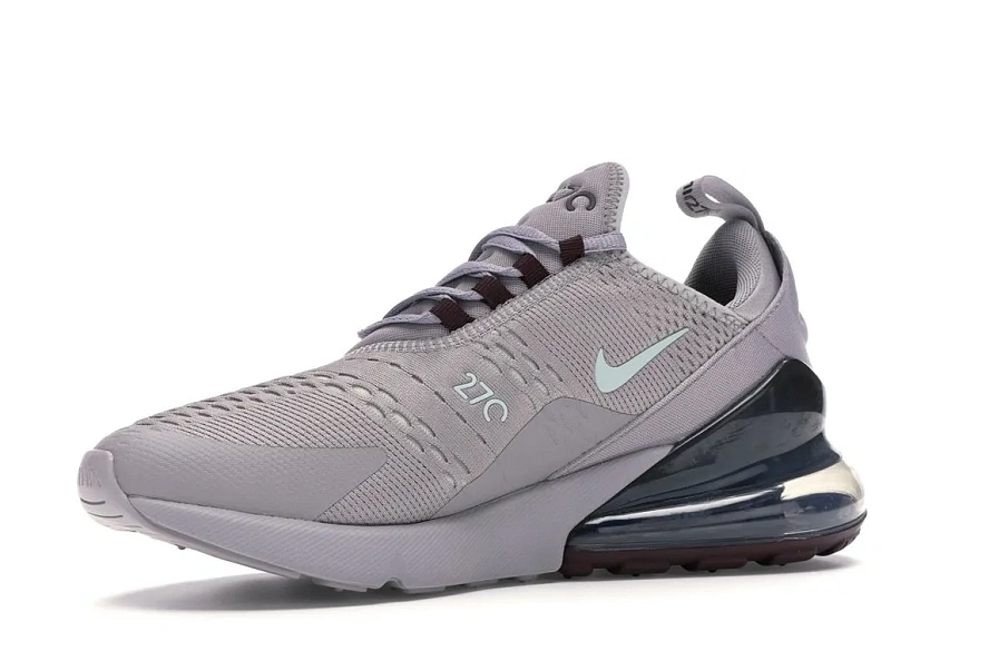 Фото № 2 с приближением к товару «‎Nike Air Max 270 Grey Burgundy»