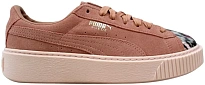 Фото № 1 с приближением к товару «‎Puma Suede Platform Sunfade Stitch Peach Beige  »