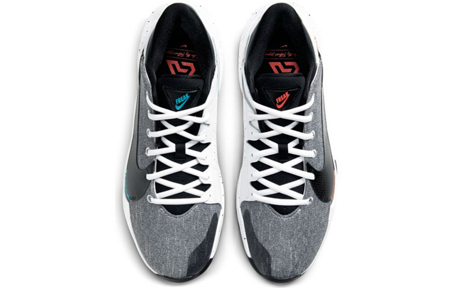 Фото № 4 с приближением к товару «‎Nike Zoom Freak 2 EP Basketball shoes whitegrey»