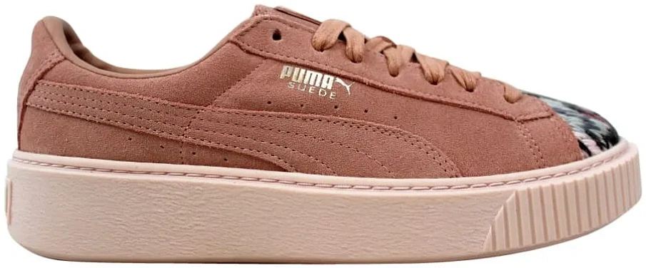 Фото № 1 с приближением к товару «‎Puma Suede Platform Sunfade Stitch Peach Beige  »