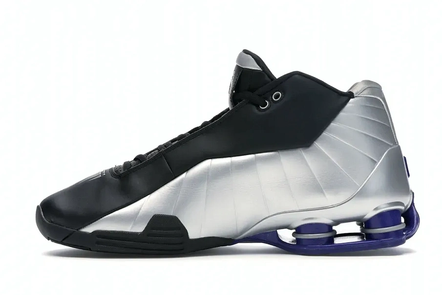 Фото № 3 с приближением к товару «‎Nike Shox BB4 Black Silver Lapis»