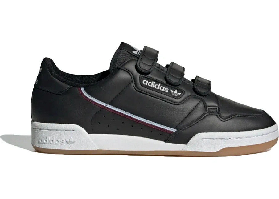 Фото № 1 с приближением к товару «‎adidas Continental 80 Core Black Maroon»