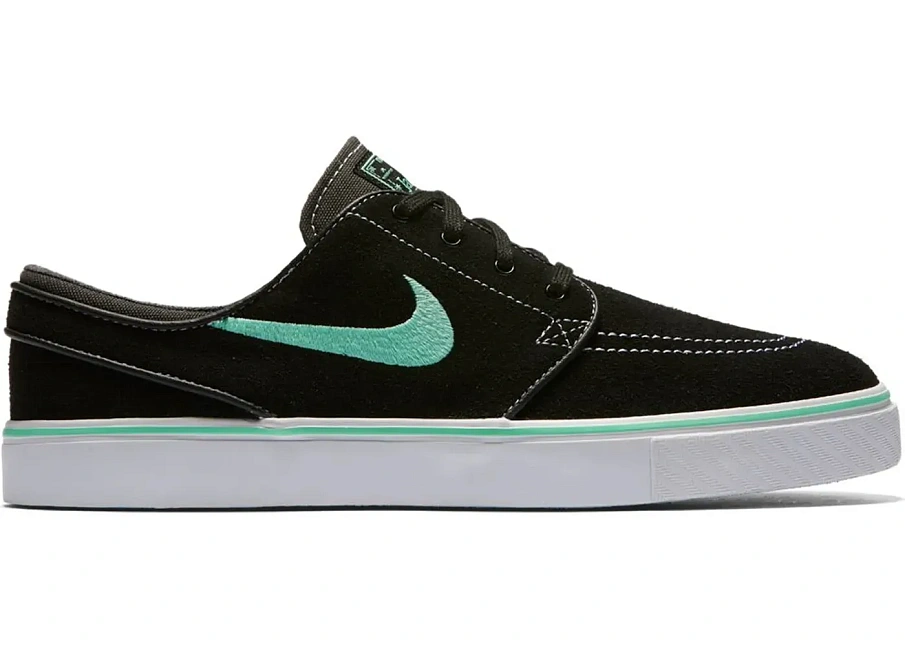Фото № 1 с приближением к товару «‎Nike SB Stefan Janoski Black Green Glow»