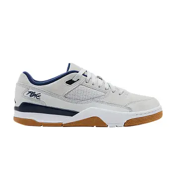 Air Jordan Flight Court Neutral Grey Midnight Navy Gum - 1