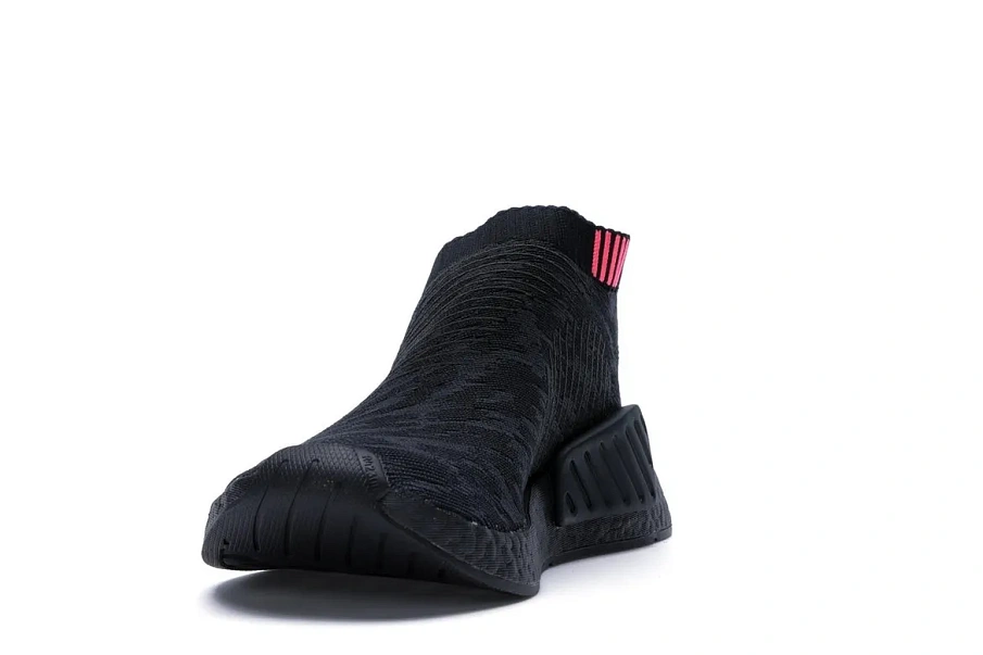 Фото № 3 с приближением к товару «‎adidas NMD CS2 Triple Black Shock Pink»