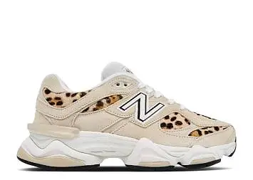 New Balance 9060 Tan Leopard White - 2